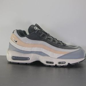 Nike Air Max 95 Low Gray Black White Tan Men's Sneakers 004592 Size 11 Mens